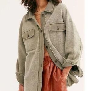 Women's Olive Green Free People RubyJacket